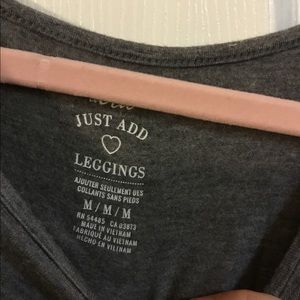 Soft long sleeve tunic